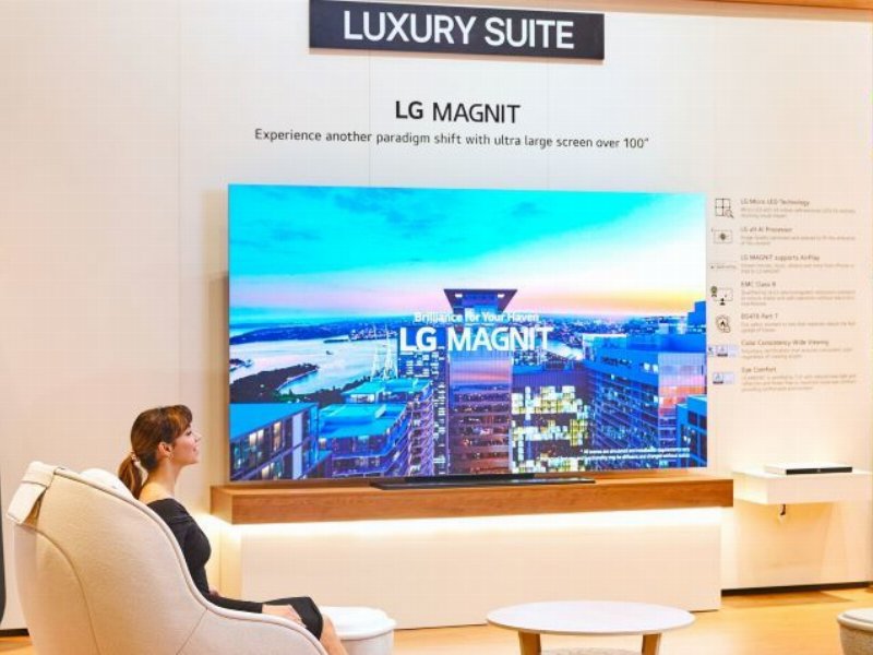 Lg presenta la propria offerta di digital signage a Ise 2024