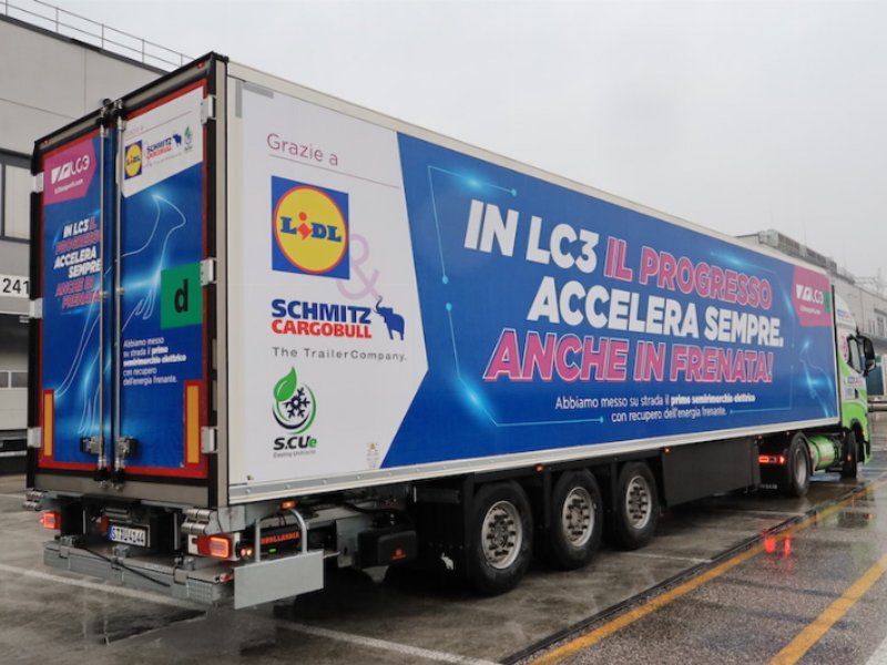 Lidl punta sulla logistica 100% elettrica