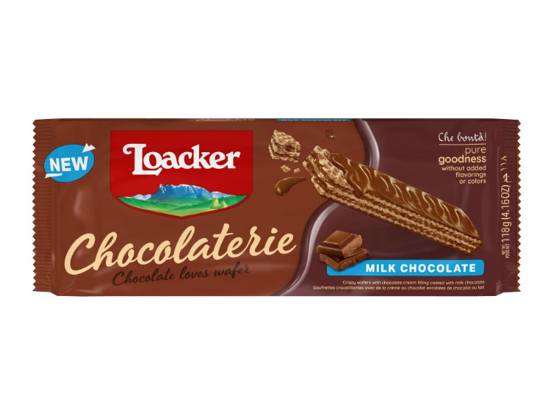 Loacker presenta la nuova linea Chocolaterie