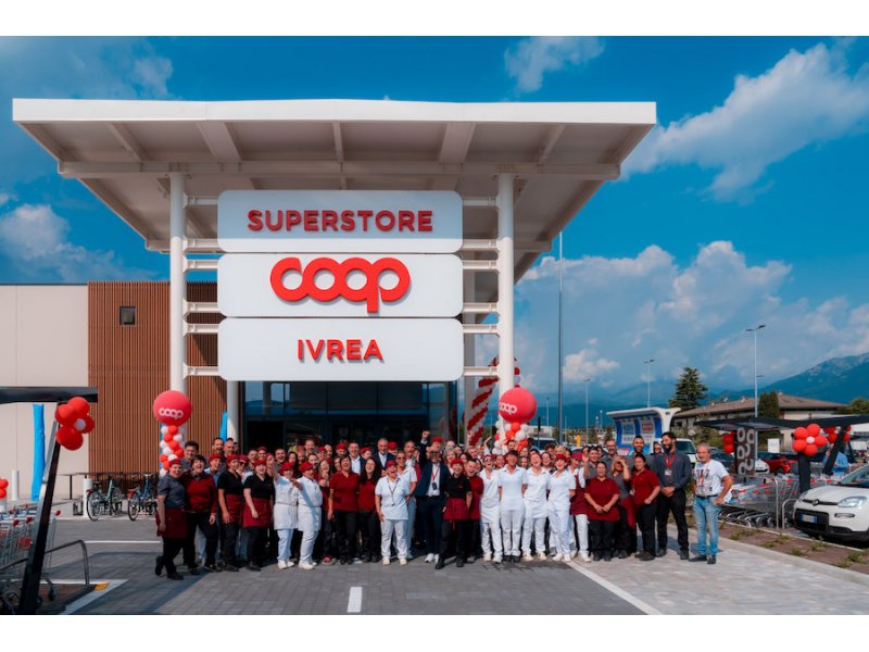 Nova Coop apre un superstore a Ivrea (To)