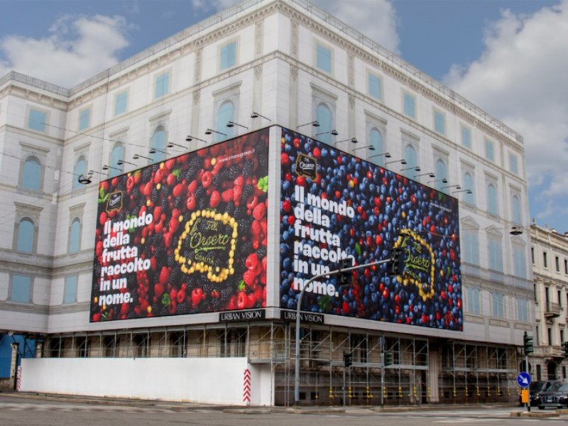 Orsero porta i berries nel pieno centro di Milano