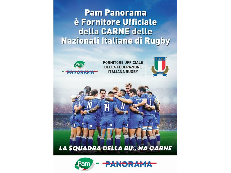 Pam Panorama rinnova la partnership con la Federazione Italiana Rugby