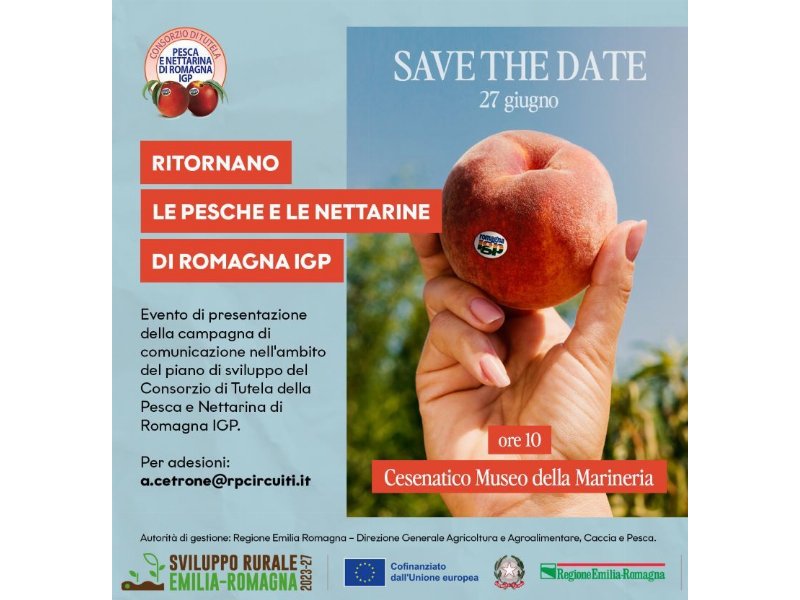 Pesche e nettarine di Romagna Igp, al via la campagna commerciale