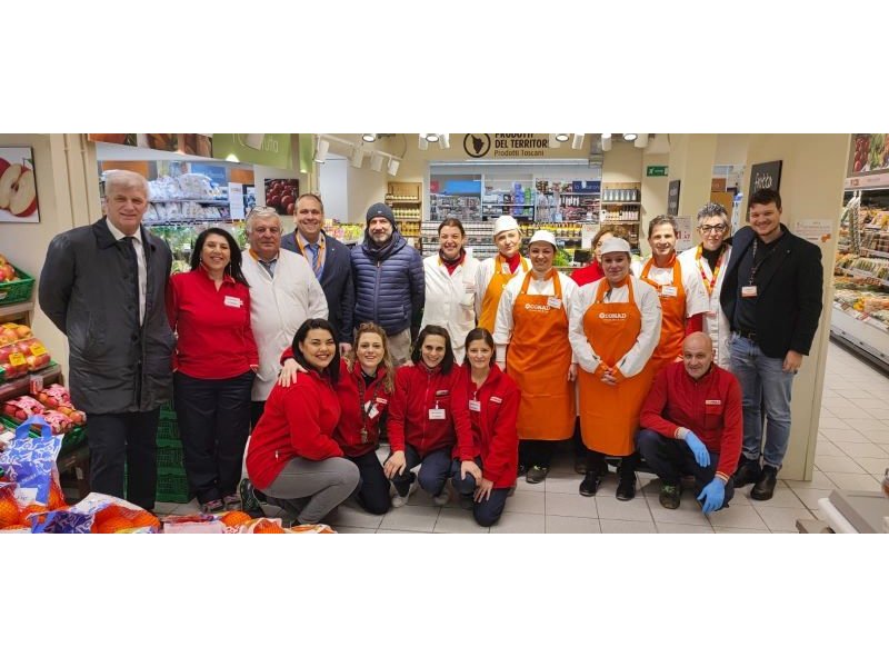 Riapre dopo l’alluvione il rinnovato Conad di Via Roma a Quarrata (Pt)