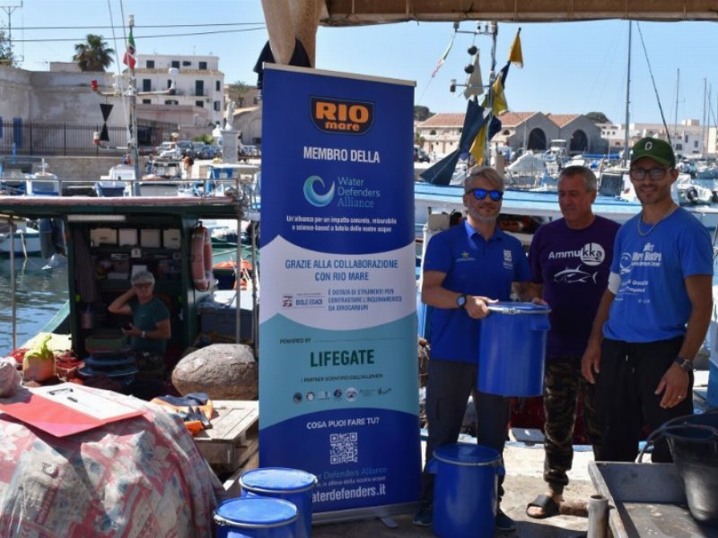 Rio Mare e Amp Isole Egadi festeggiano 10 anni di partnership per la tutela del mare