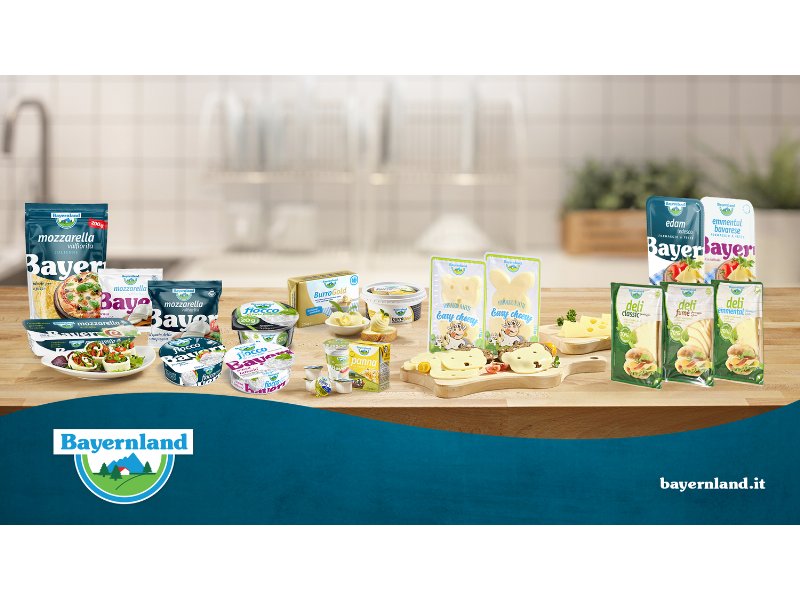 Bayernland presenta il restyling dei propri packaging