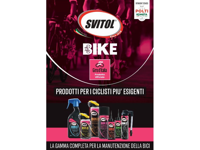 Svitol corre con il 107° giro d’italia