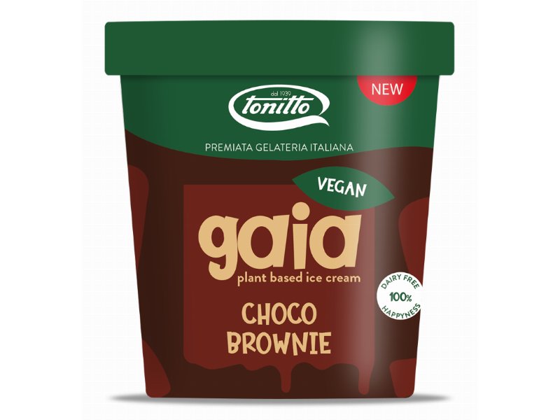 Tonitto 1939 presenta la rinnovata linea di gelati vegan Gaia