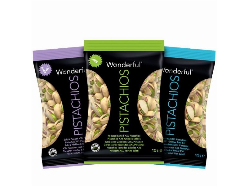 Wonderful Pistachios&Almonds: nuovo pack riciclabile per l’Europa