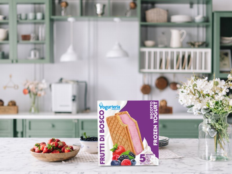  Yogurteria Frozen Yogurt: sì al nuovo biscotto ai frutti di bosco