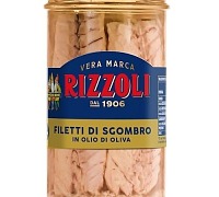 Rizzoli Emanuelli, vaso vetro per i  filetti di sgombro 