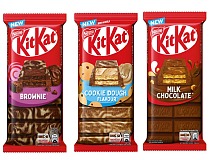 KitKat amplia la gamma delle tavolette ripiene con tre nuovi gusti