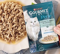 Purina rilancia Gourmet Perle con ricette curate per gatti dai palati più esigenti