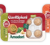 Amadori presenta tre novità: CuoRipieni, Cotolettina crunchy e i Pronti da gustare