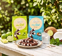 Lago propone due nuove interpretazioni del rollino di wafer: i Mini Roll lime e cocco