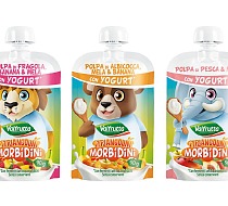 Valfrutta lancia i Triangolini Morbidini con yogurt, le nuove polpe di frutta in doypack Valfrutta lancia i Triangolini Morbidini con yogurt, le nuove polpe di frutta in doypack
