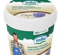 Mila-Latte Montagna Alto Adige propone lo Yogurt Intero Fior di Latte nel formato da 1 kg