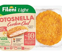 Fileni amplia la linea Light: Cotosnella cordon chef con 40% di grassi in meno