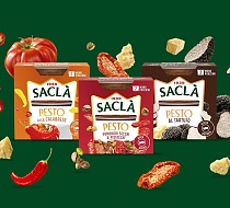 Saclà amplia la sua offerta con i nuovi Pesti monoporzione 2XME Saclà amplia la sua offerta con i nuovi Pesti monoporzione 2XME