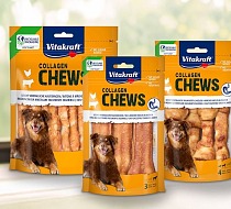 Collagen Chews sono i nuovi masticativi Vitakraft per cani