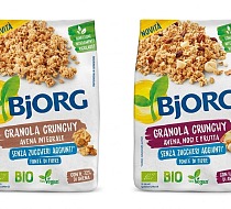 Bjorg entra nel segmento delle granole  e rafforza l’offerta cross-categoria