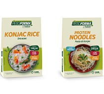 Pesoforma amplia la Linea Konjac con i nuovi Protein Noodles e il Konjac Rice