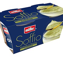 Mousse di bianco al Pistacchio è la new entry della gamma Soffio Müller