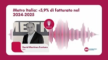 Podcast: Martínez Fontano (Metro Italia), +5,9% di fatturato nel 2024-2025