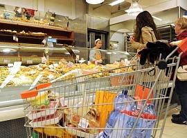 Effetto caro energia: ad aprile, prezzi nel carrello della spesa +2,5%