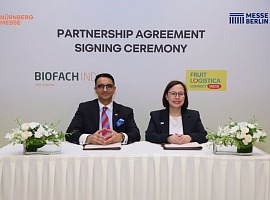 Messe Berlin e NürnbergMesse insieme per due eventi in India dedicati a ortofrutta e bio