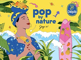 Chiquita torna con la campagna “Pop by nature”  in collaborazione con l’artista Jiaqi Wang