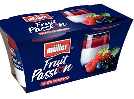 Müller Fruit Passion cambia veste con un look più contemporaneo