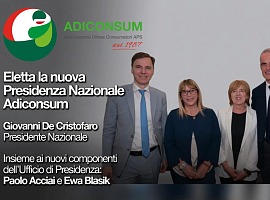 Adiconsum Nazionale nomina presidente Giovanni De Cristofaro
