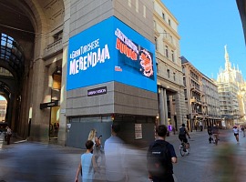 Il GranTurchese conquista Milano e Roma con la nuova campagna “Merendaaa” in 3D