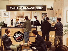 Caffè Vergnano punta sull’espansione internazionale: 10 nuovi coffee shop entro il 2026