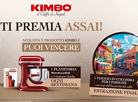 Kimbo: due nuovi concorsi per valorizzare il rito del caffè e coinvolgere i consumatori