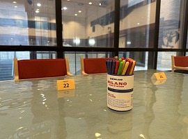 Tratto Pen nella YesMilano Media Lounge dei Giochi Olimpici e Paralimpici Invernali