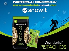 Wonderful Pistachios e Snowit: concorso per vincere 75 voucher skipass
