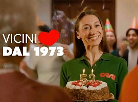 Crai celebrates 53 years of activity with a TV advert and many local initiatives