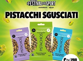 Wonderful Pistachios è partner ufficiale del Festival dello sport di Trento
