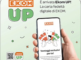 Ekom evolve con l’app Ekom Up per una nuova esperienza digitale