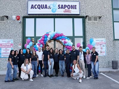 Cesar inaugura un nuovo punto vendita Acqua & Sapone a Mirabella Eclano, nel cuore dell’Irpinia