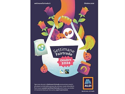 Aldi rinnova il proprio sostegno alle Settimane Fairtrade per incentivare acquisti consapevoli