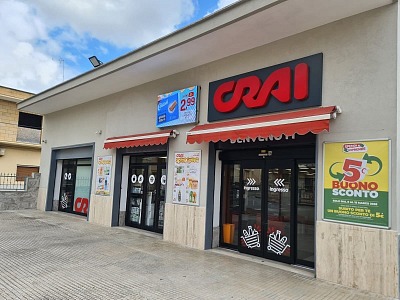 Supercentro: nuove aperture Crai a Lizzano (Ta) e Castrolibero (Cs)