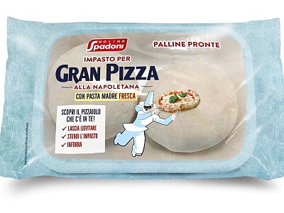 Molino Spadoni innova con le palline gelo Gran Pizza alla napoletana