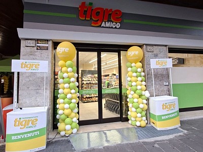 Gruppo Gabrielli consolida la presenza nella Capitale con un nuovo Tigre Amico in Via Tiburtina Gruppo Gabrielli consolida la presenza nella Capitale con un nuovo Tigre Amico in Via Tiburtina