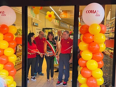 Riapre il Conad City di Ghilarza (Oristano) con un nuovo layout e un assortimento arricchito