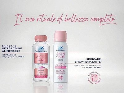 San Benedetto debutta a Cosmoprof e presenta il nuovo Skincare Spray Idratante