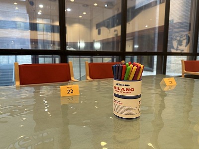 Tratto Pen nella YesMilano Media Lounge dei Giochi Olimpici e Paralimpici Invernali