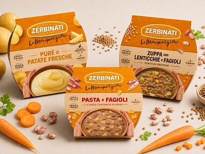 Zerbinati presenta il restyling grafico del pack e un nuovo gusto in gamma per “Le Monoporzioni”